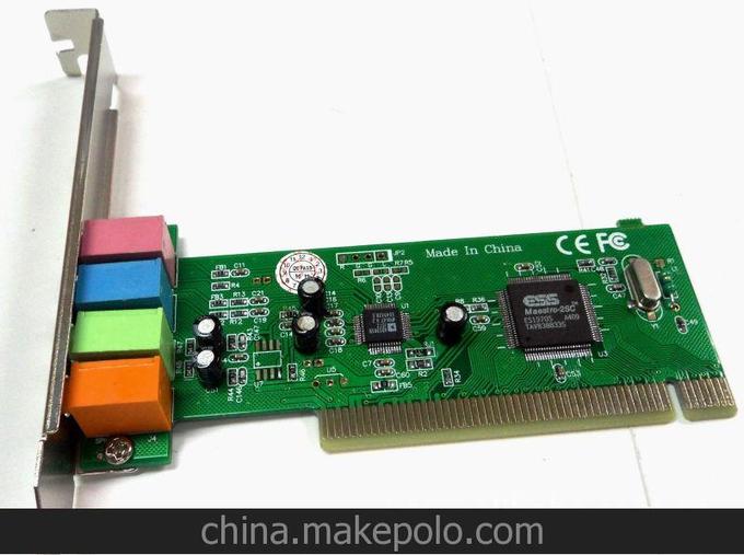 聲卡 pci es1938聲卡 ess四聲道聲卡 4.1聲卡 電腦聲卡批發(fā)圖片