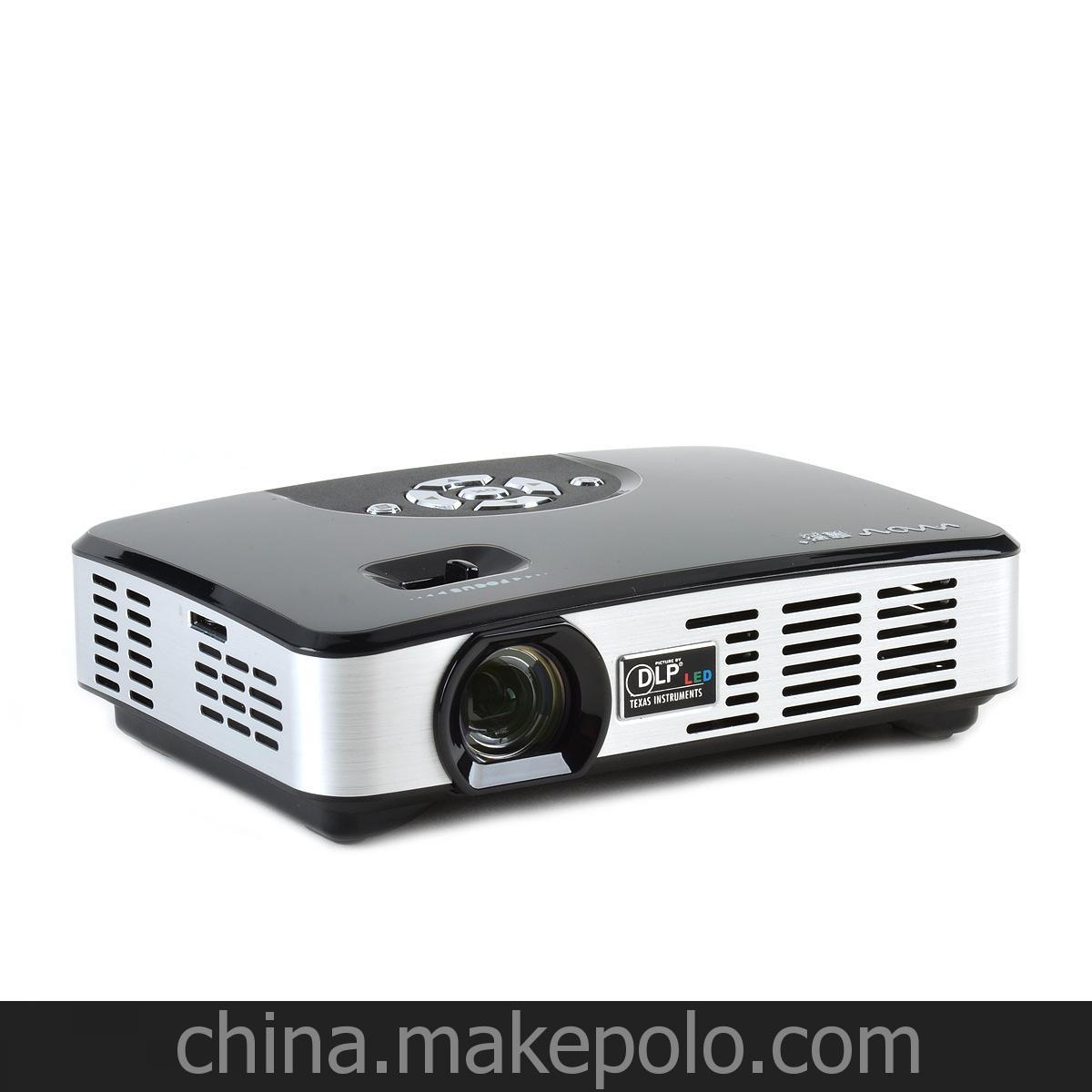微型投影儀 家用投影儀 無線投影機 高清1080P投影儀 魔影MOV398L