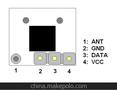 供应超小体积高灵敏度超外差无线接收模块(图)