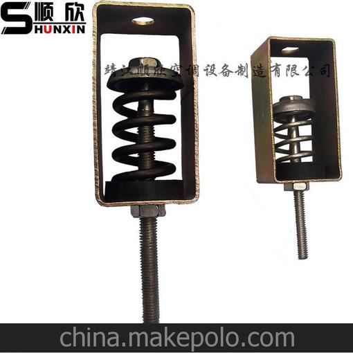 TD阻尼彈簧減振吊鉤 減震器 風(fēng)機(jī)盤管減振器 吊頂減振吊鉤TD-30KG圖片