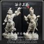 仙游华木佛像工艺 供应香樟木 药叉12神将佛像 厂家批发直销