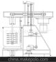 双轴调速分散机(机械升降转缸、刮缸型)
