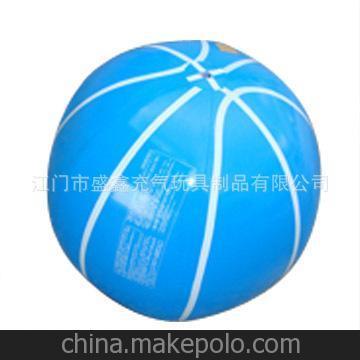 廠家生產(chǎn) 直銷PVC充氣沙灘球 充氣籃球 充氣足球圖片