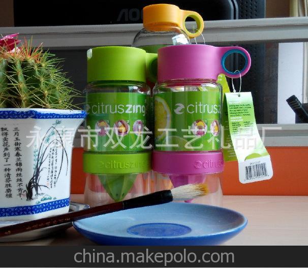 廠家低價供Citruszing MINI迷你吸管檸檬杯韓國兒童手動榨汁水杯