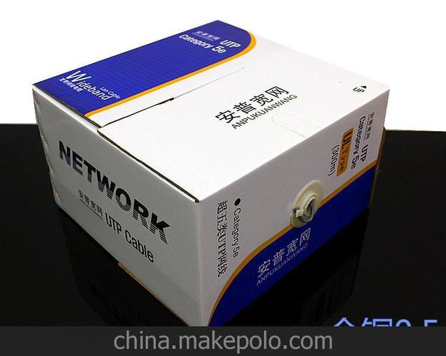 原裝安普寬網(wǎng)超五類全銅0.51網(wǎng)線305米 cat5e cable cca網(wǎng)絡線圖片