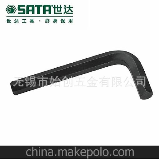 SATA世達工具發(fā)黑內六角扳手84318/84320/84321/84322-84329正品圖片