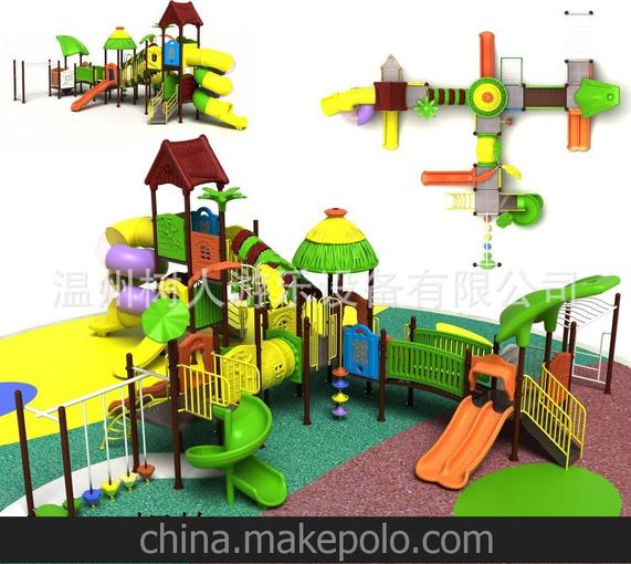 小博士組合滑梯/戶(hù)外大型玩具/肯德基適合玩具圖片