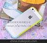 新款信号圈边框 iPhone5手机壳 苹果4S手机套 透明保护套