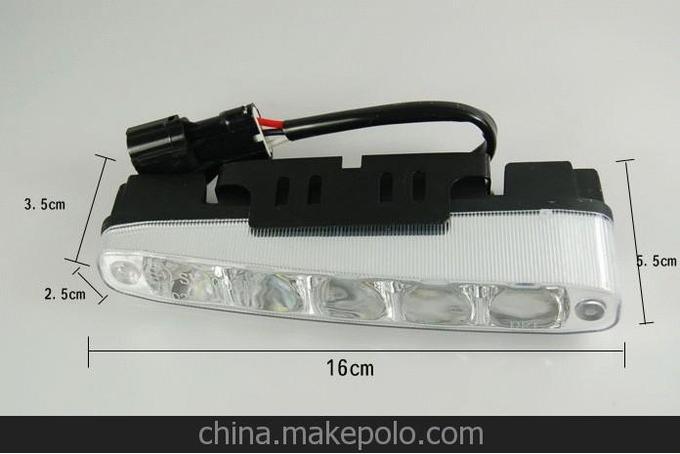 新款1W大功率日間行車燈 斜面日行燈 LED日行燈 防霧燈 斜面設(shè)計(jì)圖片