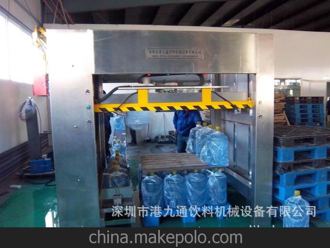 桶裝水堆疊機 大桶水自動(dòng)碼垛 5加侖碼垛機圖片