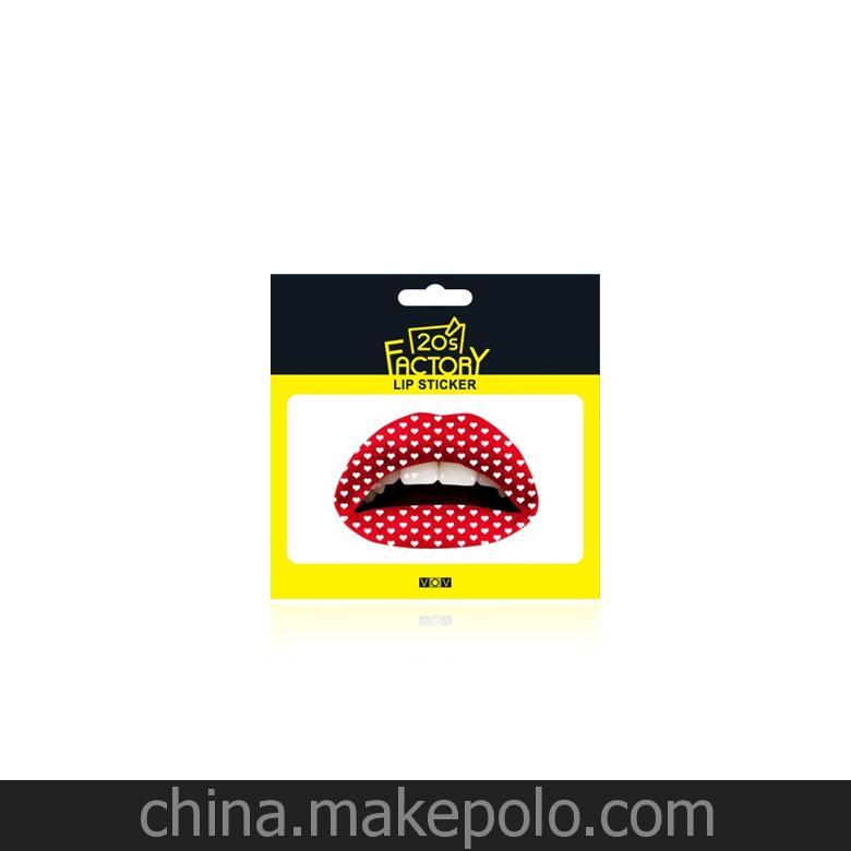 2013年新款上市VOV 薇歐薇 20´s Factory唇貼 動感唇膜