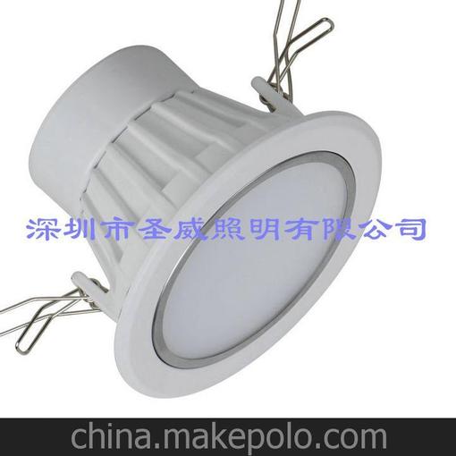 大量供應大功率LED筒燈 8W經(jīng)濟型LED筒燈 CE電源LED筒燈加工圖片