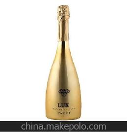 土豪金 璀璨金瓶甜高泡葡萄酒 西班牙LUX 盧克斯金瓶香檳起泡酒