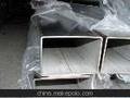 湖州拉丝不锈钢管←120*50*3矩形管35*35机械制品方通