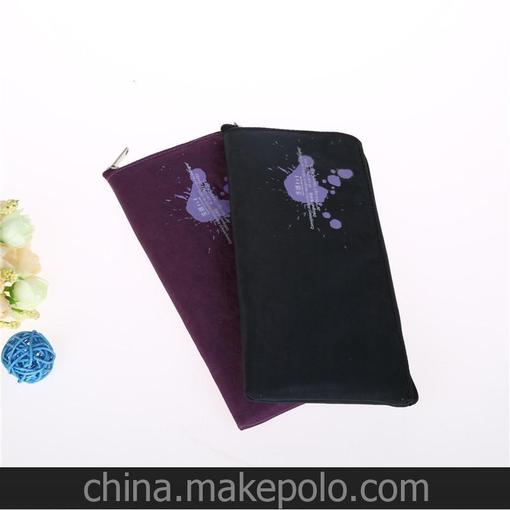 學(xué)生文具袋廠家批發(fā) 韓版可愛學(xué)生筆袋 學(xué)生通用純色尼龍文具袋圖片