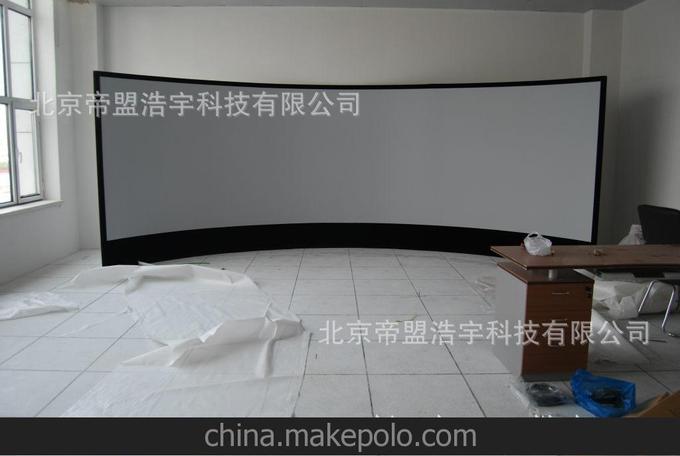 專(zhuān)業(yè)生產(chǎn)金屬幕 投影屏幕 畫(huà)框幕 背投幕圖片