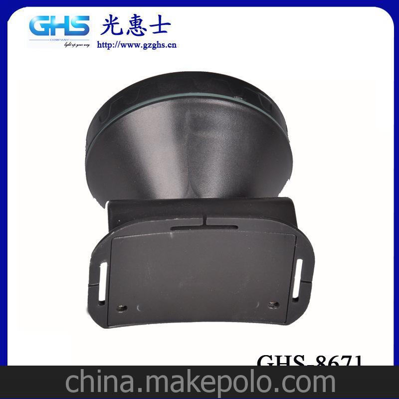 GHS工廠直銷 戶外應急5W LED防水充電強光U2自行車燈 GHS-8671