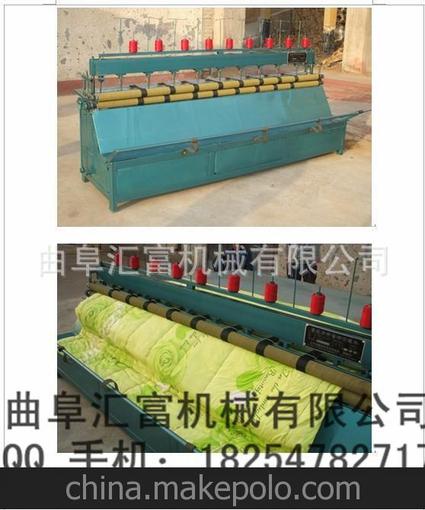 多針無梭棉花引被機(jī) 發(fā)家致富好項(xiàng)目直線絎縫機(jī) 兩項(xiàng)電引被機(jī)圖片