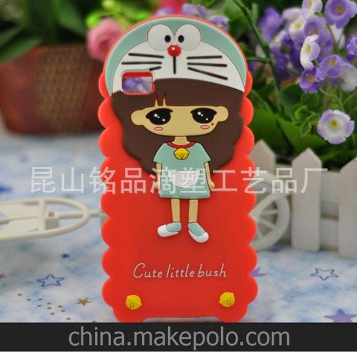 廠家生產(chǎn)定做小希兔子小米3手機套 M3硅膠保護套 小米3手機殼批發(fā)圖片