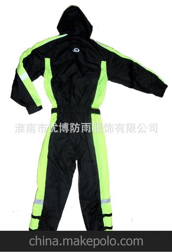 連體成人雨衣 時尚摩托車雨衣 戶外反光雨衣 外貿雨衣 雨衣圖片