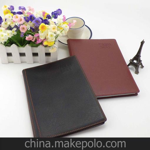 2015廠(chǎng)商批發(fā)優(yōu)質(zhì)新款沖邊平裝記事本 高端企業(yè)商務(wù)筆記本定制圖片