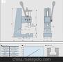 供应进口手压机NH202立式手压机1.96kN齿轮齿条式手动压力机