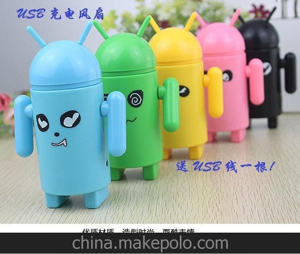 爆款USB電風(fēng)扇充電風(fēng)扇手持便捷迷你充電小風(fēng)扇百變機(jī)器人圖片