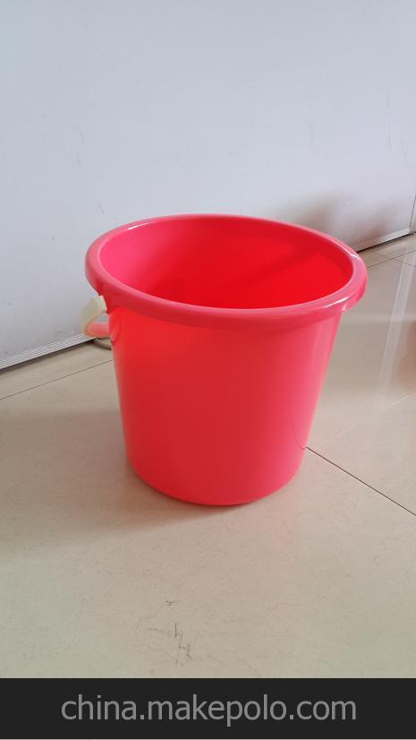永耀廠家直供YY-H05021塑料水桶，5款大小，綠色紅色水桶儲物桶