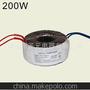 优质纯铜线 200W 12V/24V 环形变压器 [可做防雨和防水]