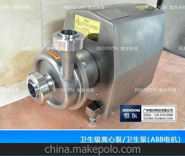 不銹鋼衛(wèi)生級ABB離心泵,衛(wèi)生泵，飲料泵（包郵）圖片