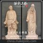  十八罗汉 木雕佛像 108公分香樟木手工雕刻 华木佛像厂家批发