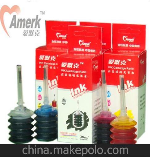 愛(ài)默克 染料墨水 兼容兄弟打印機染料墨水 30ml 優(yōu)質(zhì)填充墨水圖片