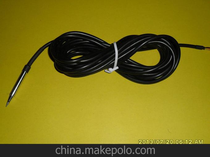 供應(yīng)電力機(jī)房測溫用DS18B20數(shù)字溫度傳感器（溫度探頭）圖片