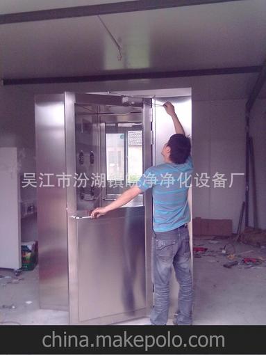 供應FLS人淋系列201不銹鋼單人雙吹風(fēng)淋室 sus304不銹鋼風(fēng)淋室圖片