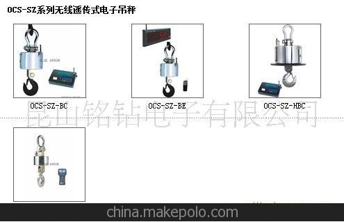 浙江品牌電子吊鉤秤 OCS-SZ-BE 5噸無線帶電子吊秤 質(zhì)保2年