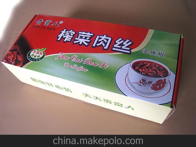 貴富人 休閑食品 榨菜肉絲（油辣椒）圖片